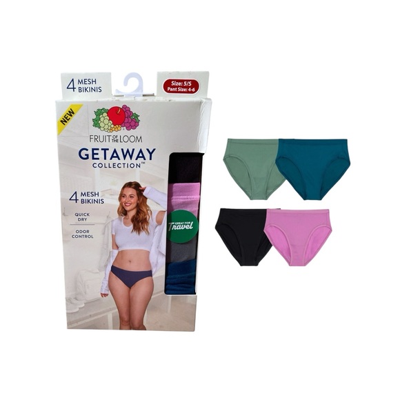 Fruit of the Loom Getaway Mesh Bikini - Picture 1 of 9